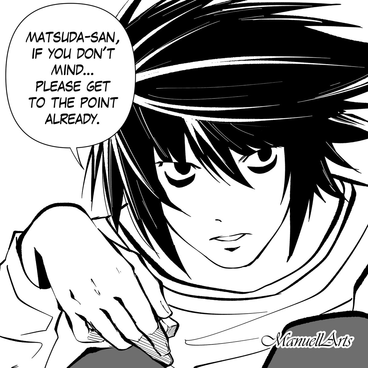 ManuellArts's tweet photo. Light shrunk !

#deathnote 

(1/4) https://t.co/SJXDXCv7ir