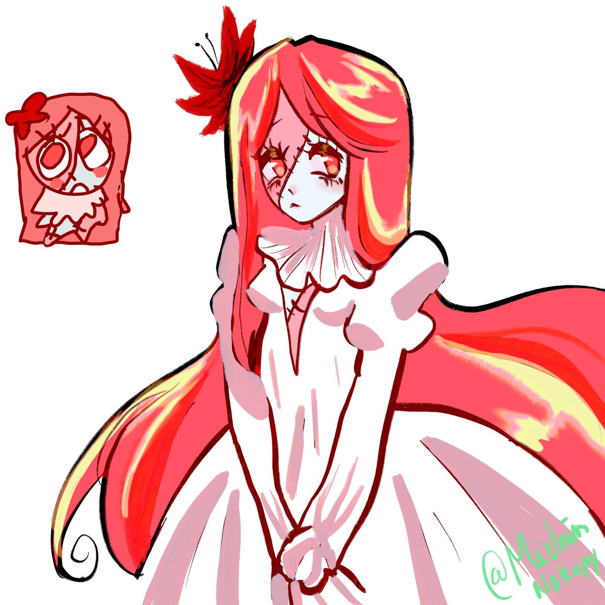 ooka_Rmacintosh's tweet photo. my oc named Bride in various styles all by me ofc https://t.co/81lWaZxQ7P