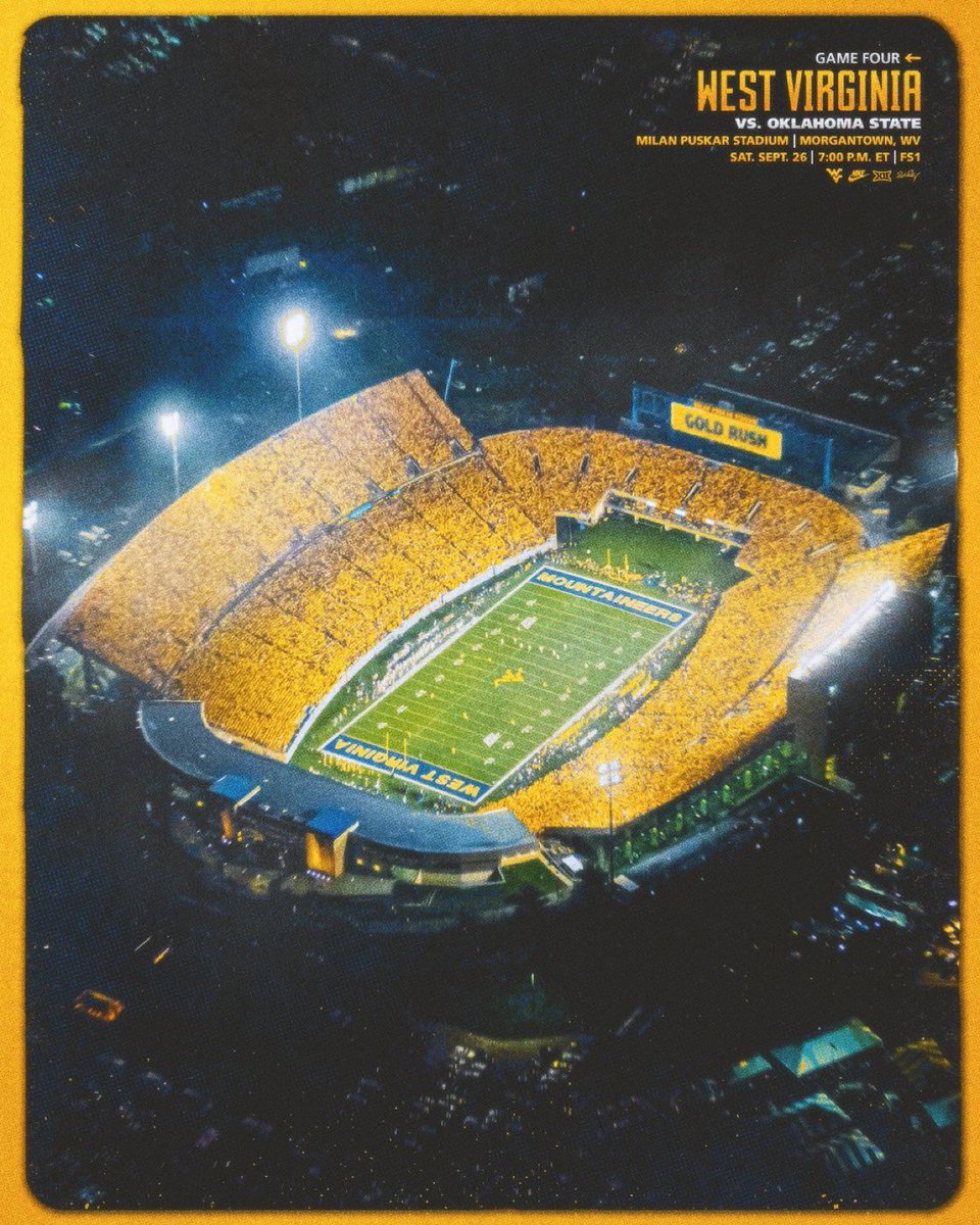 Sakai6Perry's tweet photo. Can’t wait to get down to WVU today for game day!!! ⛰️ @RealCoachRod @WVSportsDotCom @CoachGF628 @WVUfootball @WVUFBRecruiting @coachjohnson302 @ZacharyBlum1 https://t.co/G7f8WgoPuR
