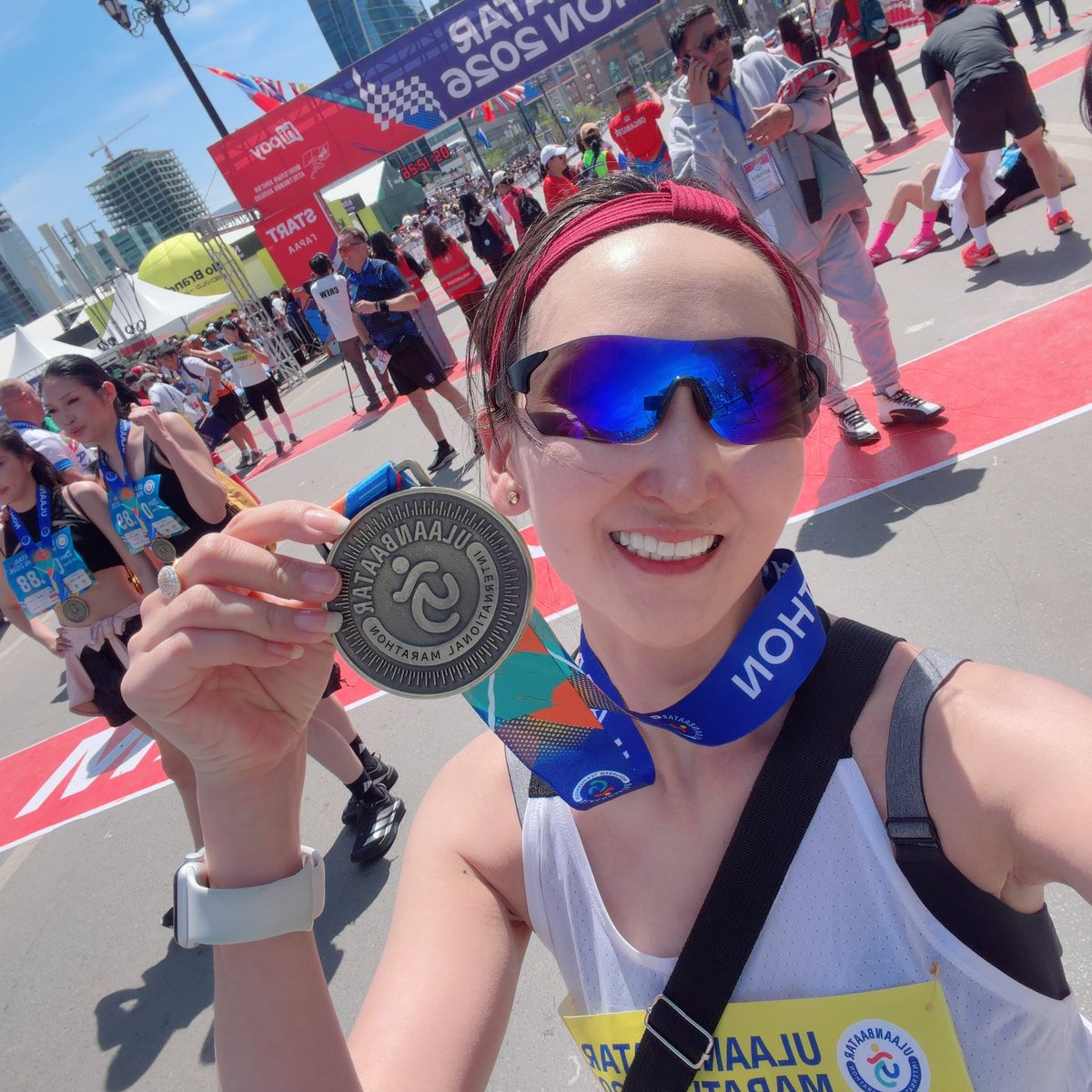 SoNatsag's tweet photo. Night marathon биш, daylight edition-оо сонгосон 😂🏃🏻‍♀️☀️ https://t.co/zXFgH56cuA