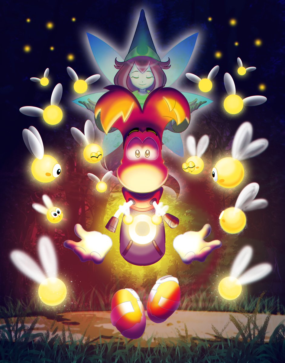 poyofii's tweet photo. Blessed by the Fairy.
#Rayman #Fanart #レイマン #Ubisoft https://t.co/OSzrxUPsdV