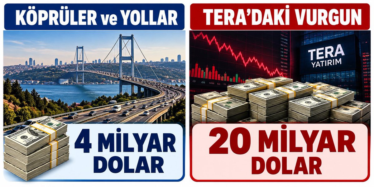 lone_wolf81o's tweet photo. “Yol yaptık, köprü yaptık”tan, “yol sattık, köprü sattık’a ne ara geldi bu AKP? https://t.co/jWoS96xcUB
