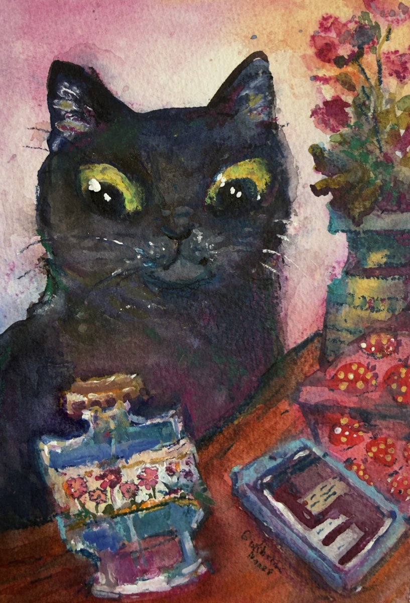 guilhernunes_'s tweet photo. kitten wondering if it's worth using this last bit of her favorite perfume that was discontinued years ago https://t.co/1I4nz06Dqz