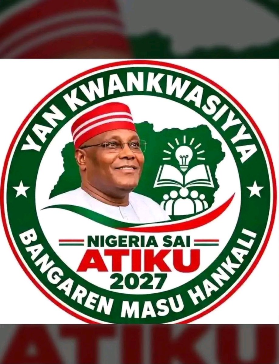 ADCVanguard_'s tweet photo. BREAKING: A bloc of Kwankwasiyya supporters, “Bangaren Masu Hankali” (the sensible Kwankwasiyya supporters), has reportedly declared support for Atiku Abubakar ahead of 2027. https://t.co/p8eZqUtTpz