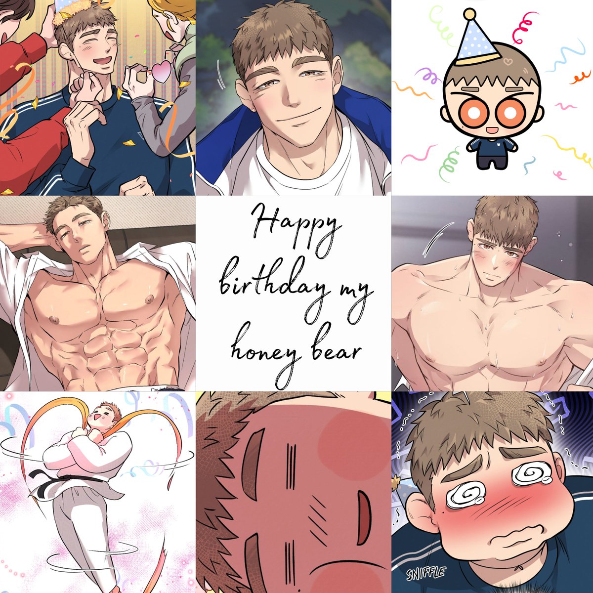 ulbonim's tweet photo. Feliz cumpleaños a mi oso favorito 🥳🐻🎂💕
Te quiero muchísimo, Geonwoo. Por vos le sigo echando ganas a la vida. 

사랑스러운 우리 곰돌이 생일축하해용~!! 🧸🩷

#0927_HAPPY_GEONWOO_DAY 
#영원한_꿀곰_유일무이_OURS의_우르스
#Honeybear #허니베어 @Ruyoung_Nutty https://t.co/84GRMYnZaD