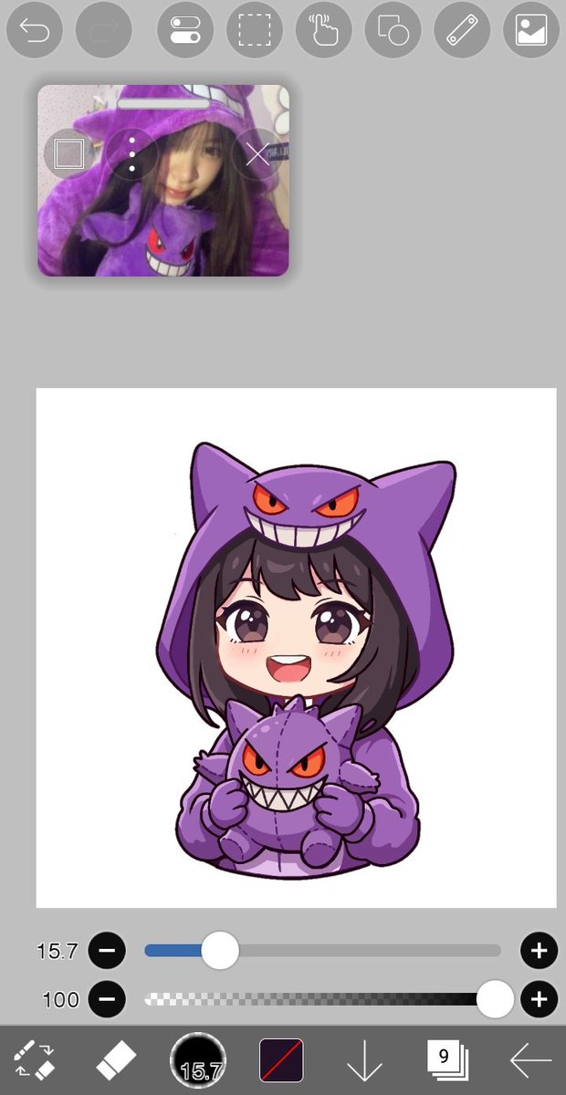 Jojontor227693's tweet photo. Nih buat yg request lily.😌
@Lily_JKT48 @Hillaryours_ID
#HillaryAbigail #JKT48 #art https://t.co/330HYYZYRK