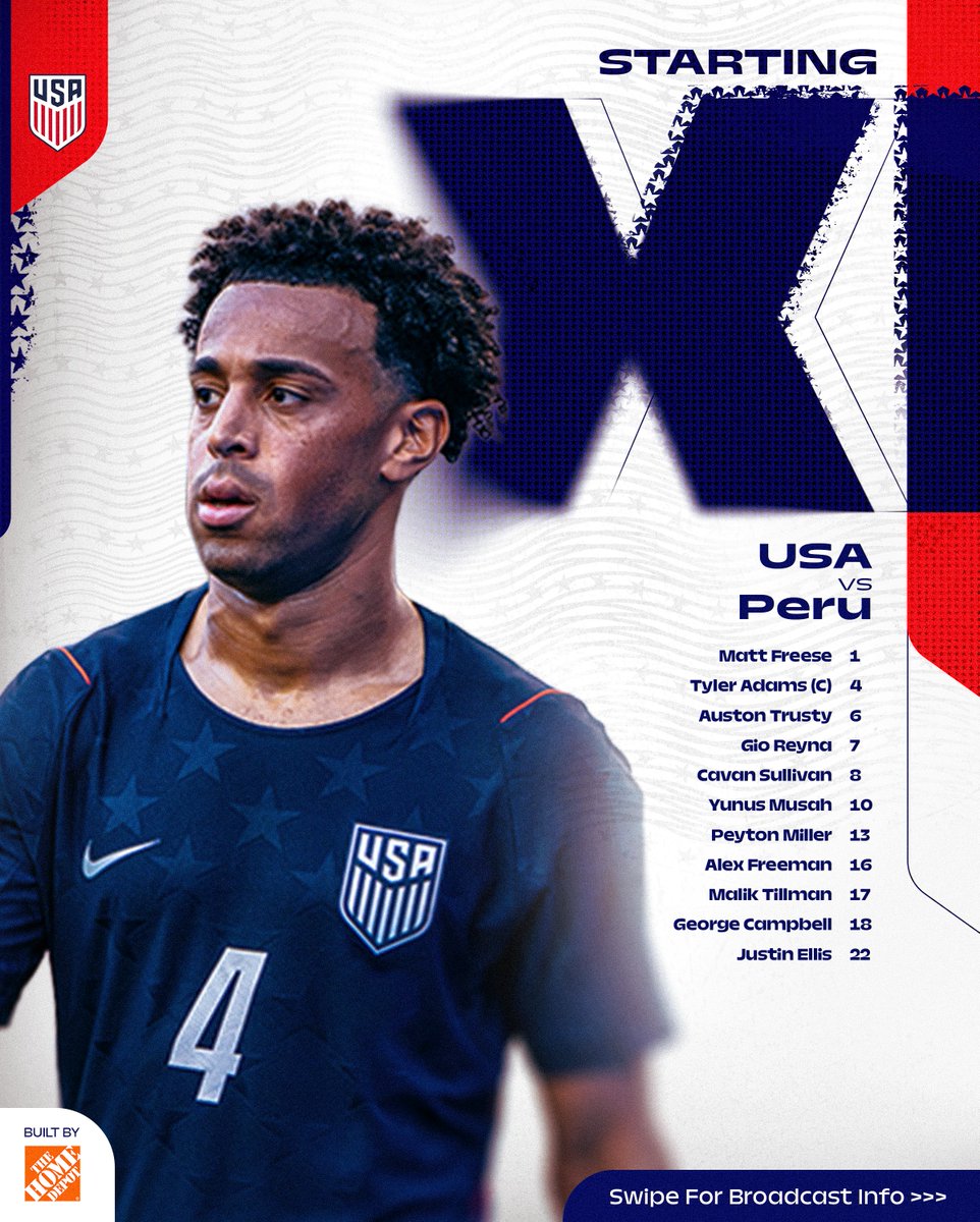 USMNT's tweet photo. YOUR O-TOWN ELEVEN. 

#USMNT x The @HomeDepot https://t.co/w7RLQcNaqT