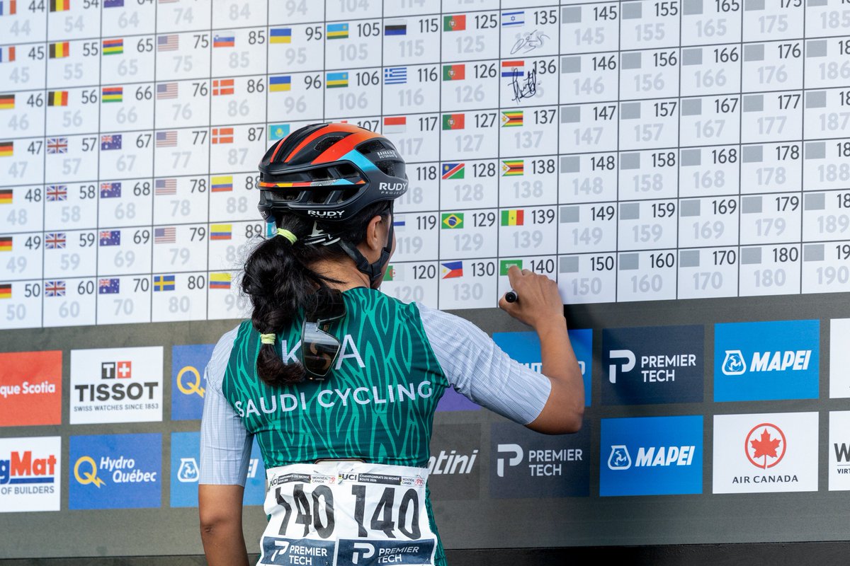Saudi_Cycling's tweet photo. مشاعل الحازمي.. تستعد لظهورها العالمي الثاني 🇸🇦🚴🏻‍♀️

 #Montréal2026 #SaudiCycling https://t.co/Zee5N35Gv0