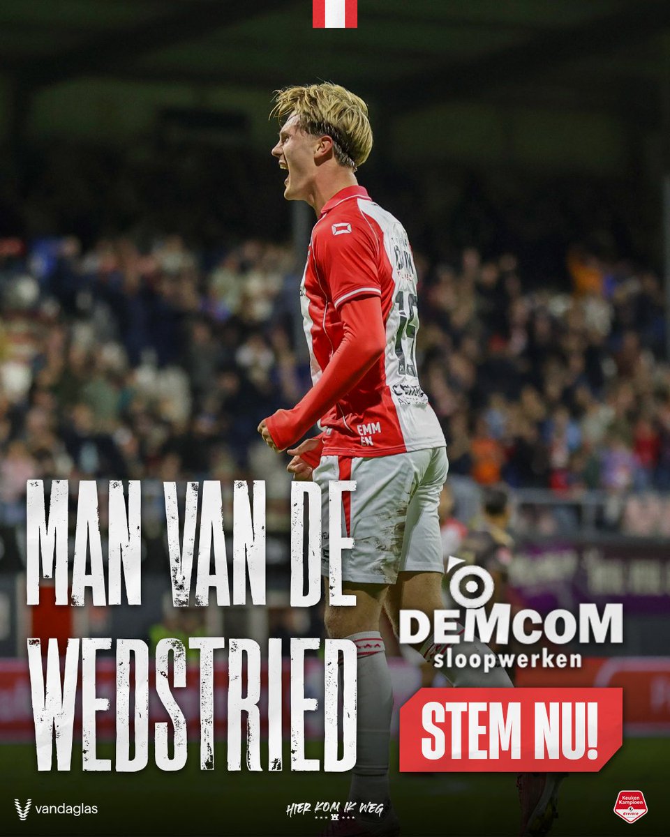 FC_Emmen's tweet photo. π₯ Stem nu op jouw Demcom Sloopwerken Man van de Wedstried via onze site.
#EMMoss | 1-0 https://t.co/sabasTV71q