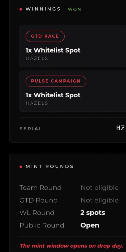 Sikumbang992's tweet photo. @CelineeXBT @0xhazels hi hazels, what this mean ?? i hve 2 spot whitelist is mean i can mint two times ?? https://t.co/1OpvnH3gAz