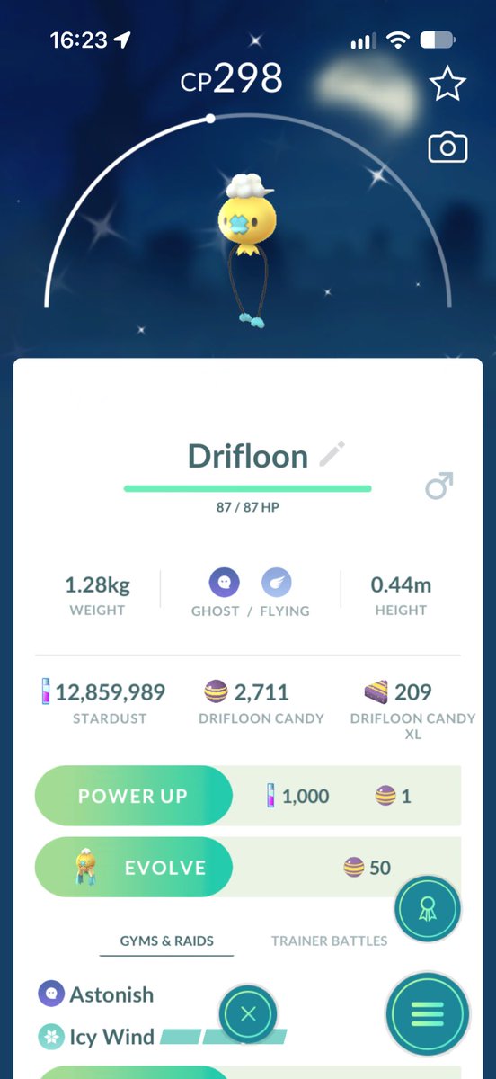 perennialxd's tweet photo. I did both the CatchMastery and the Premium CatchMastery, 80 Phantump caught in total, not a single shiny. Not even a hundo.
I managed to get 1 shiny Cherubi and 2 shiny Drifloon, but i’m extremely disappointed 😔
#PokemonGO #PokemonGOCommunity #PokemonGOEvent #PokemonGOFriends https://t.co/r02BN2n0XF