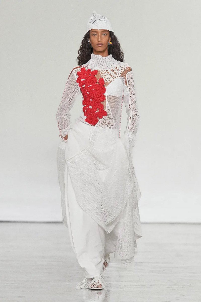 ship_gq's tweet photo. Mona Tougaard for Bottega Veneta ss27 https://t.co/cFO05BI88p