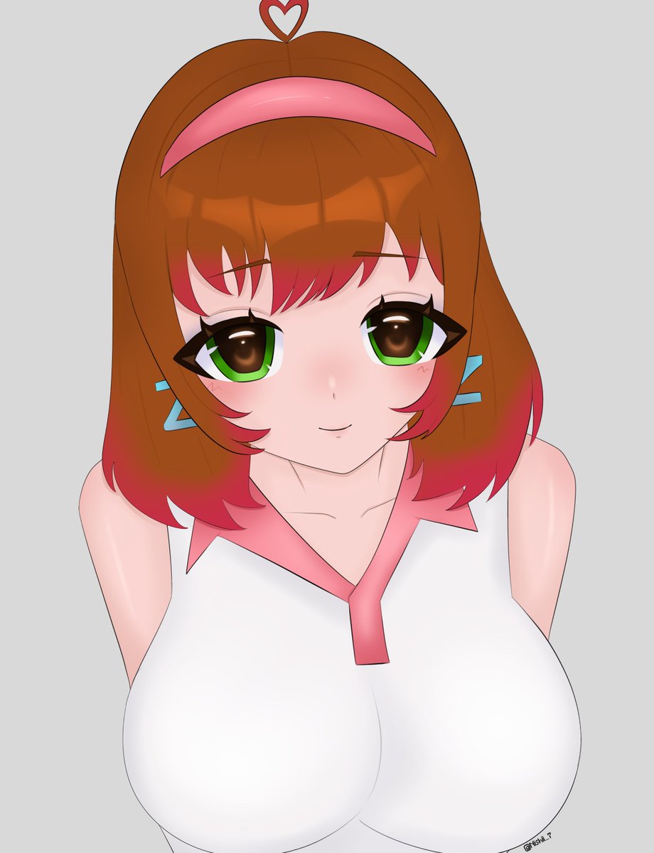 Nishii_7's tweet photo. Do you think 15 dollars would be too much for a bust up art in my style? https://t.co/WbkhgSDOsI