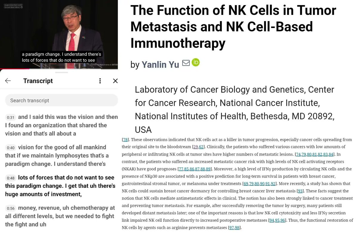 Lancepantsalot's tweet photo. Prevention matters too.
Prevention against metastasis and recurrence.
It's known NK cells defend against cancer metastasis.
Maintaining an adequate ALC must be a priority immediately upon cancer diagnosis.
The answers exist now to help make this possible.
https://t.co/SrKAd7MGbM