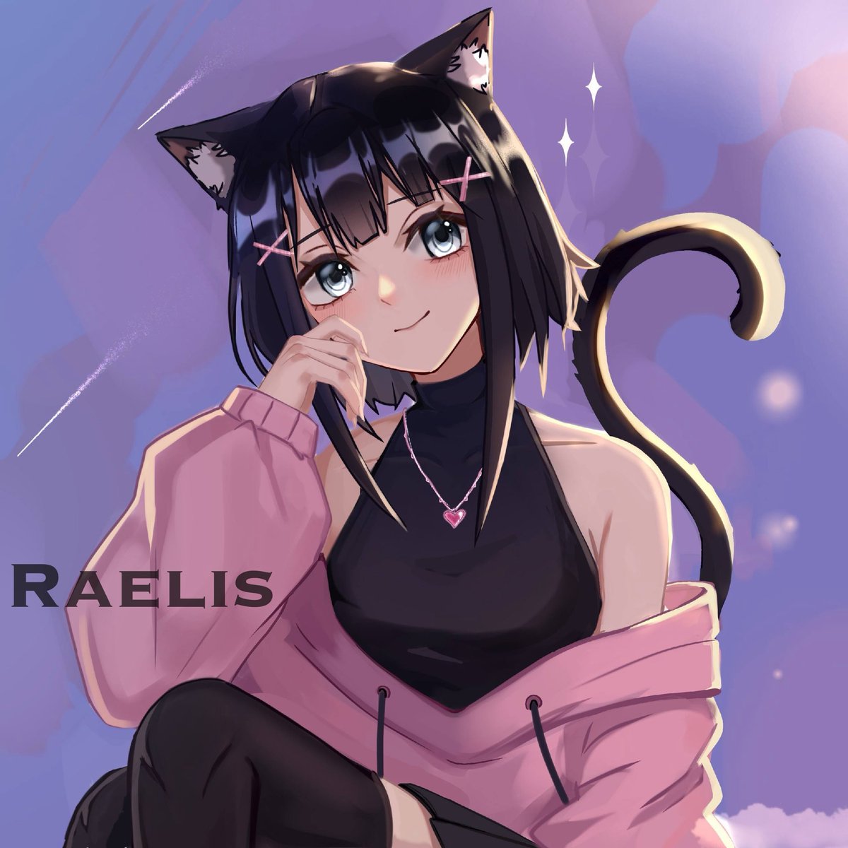 Raeliss7's tweet photo. A little gift from me to a blogger for her birthday! How do you like it? I didn't have time left for the background, so it turned out simple https://t.co/JBYXMDUpi3