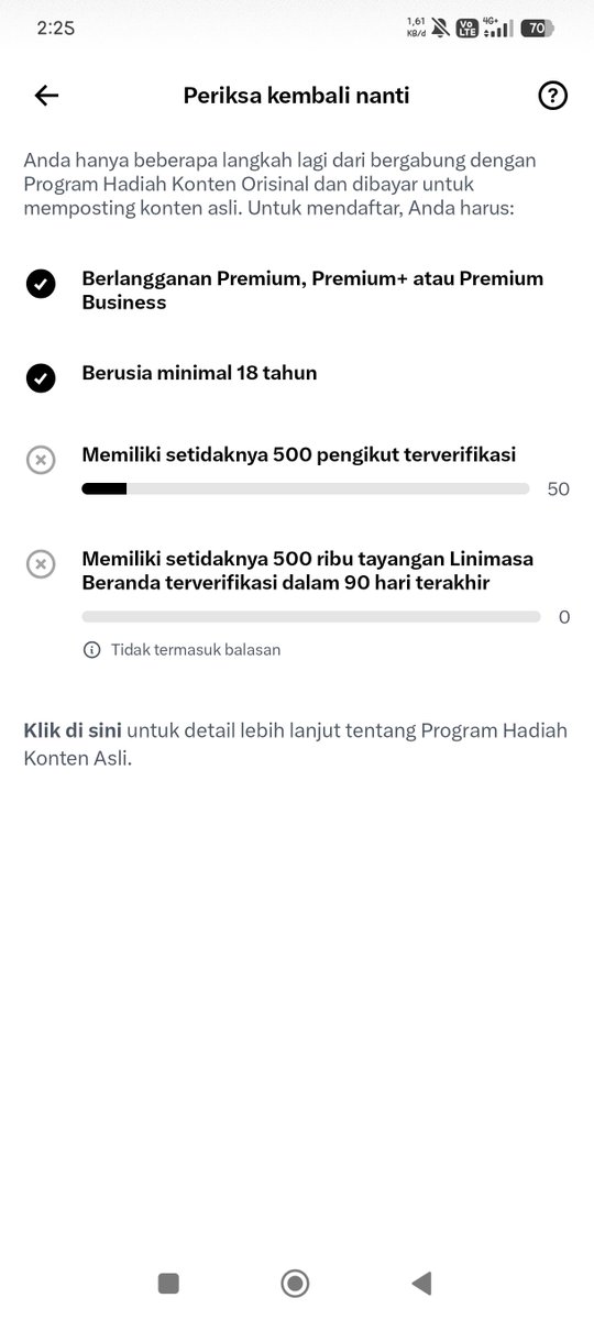 MadzHanafi's tweet photo. 50 pertama, next 500, next 500k 🤣🤣 https://t.co/9F7Mn0ByVE