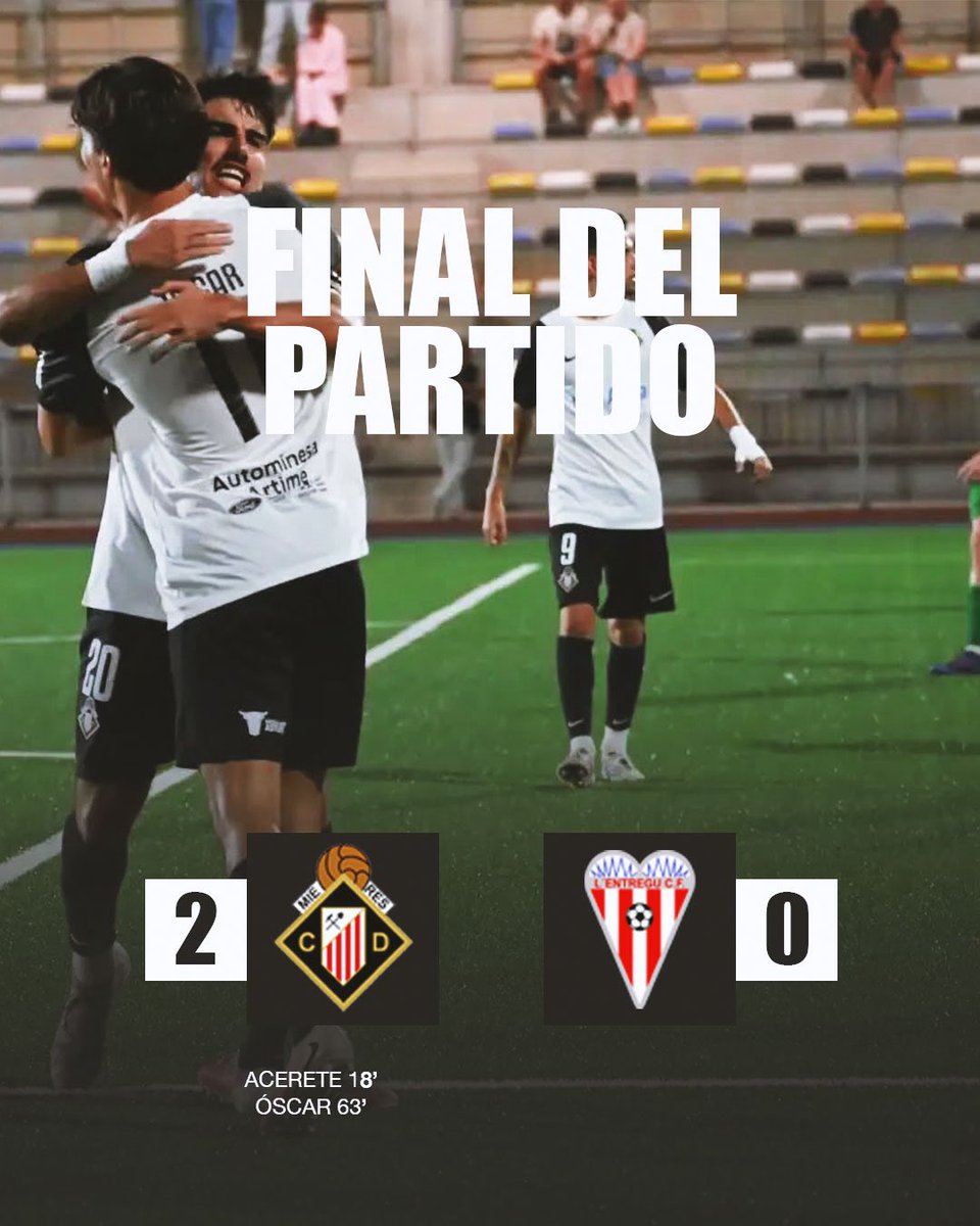 caudaldemieres's tweet photo. ¡Final! ¡Seguimos! 

Caudal Deportivo 2️⃣-0️⃣ L'Entregu CF

⚪️⚫️ #CaudalDeportivo https://t.co/k184QDyibI