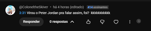 Natan_Anile's tweet photo. Pô, só fiz uma piada com "sua mãe" e ja tão achando que virei o @peterjordan huhsuhaushauhsuahsua https://t.co/SiWZ9Pe9Qz