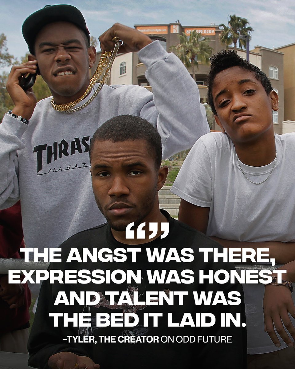 ComplexMusic's tweet photo. Tyler, The Creator reminisces on Odd Future ⏪ https://t.co/JsTRwZcJ18