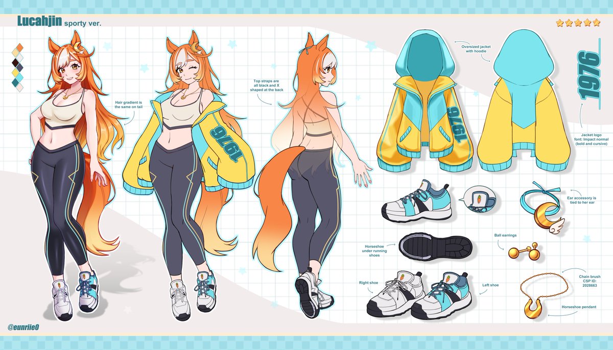eunriie0's tweet photo. I worked on @lucahjin new uma model π΄π!! #Y2NEIGH https://t.co/oiepppOhWm