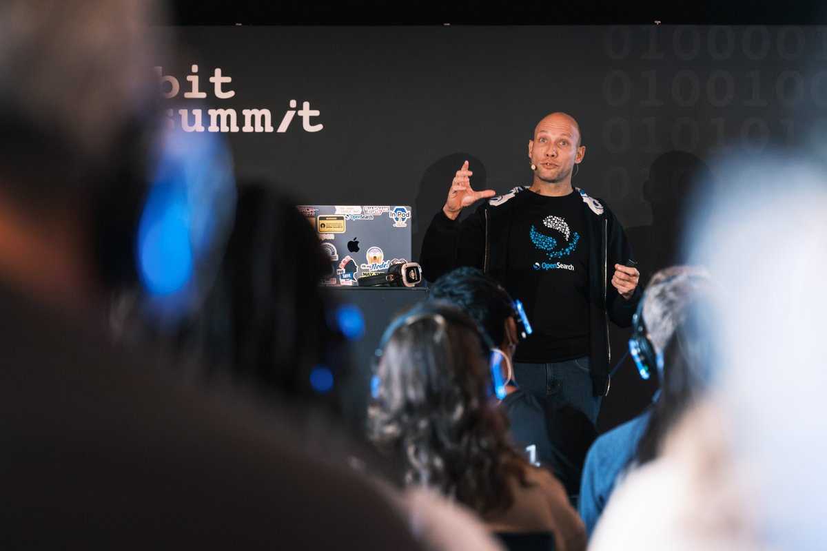 horovits's tweet photo. I had a pleasure speaking @bit_summit for the first time, and getting to know this cool local dev community in #Hamburg. I also got to discuss @OpenSearchProj 
Thanks to the organizers for inviting me and for the well-organized event
#OpenSearchAmbassador #developers #OpenSearch https://t.co/SA44yckV4e