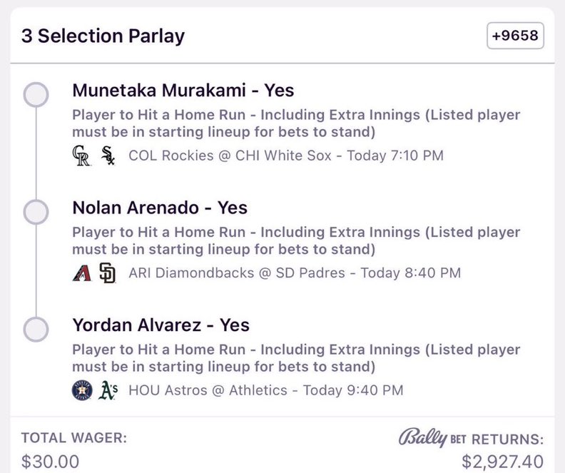 RelGreene's tweet photo. Might as well let Yordan have a chance to disappoint me today

DISCORD LINK 🔗 IN BIO IF YOU WANT ACCESS TO ALL MY BEST PLAYS !

#NBA 🏀 | #WNBA | #CBB 🏀 | #NFL 🏈 #PrizePicks 🔐 | #PROPS | #POTD 📋 | #Picks | #MLB ⚾ | #Gambling𝕏 | #Parlay @Playbook https://t.co/Sx45sifmLH