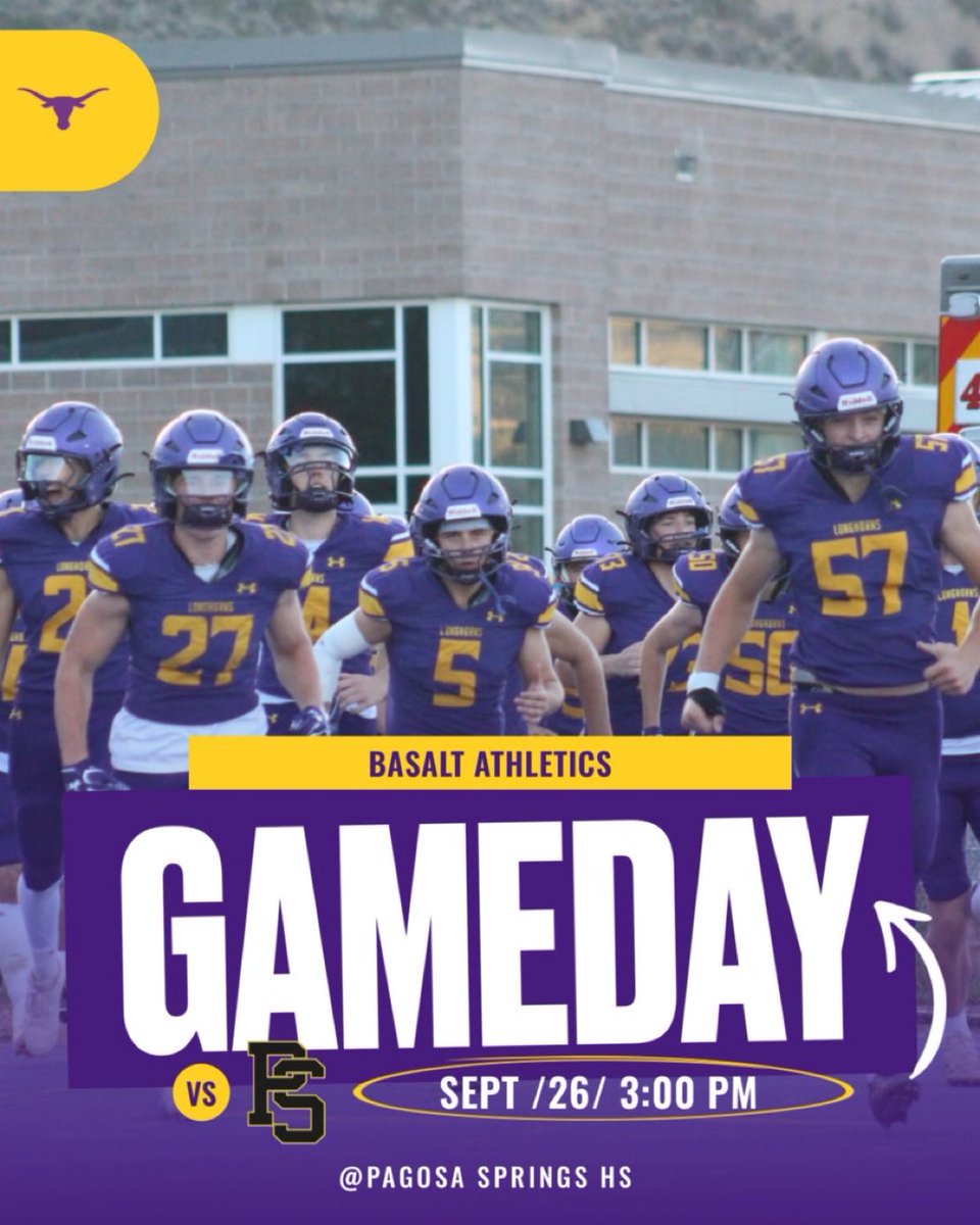 HBuckingha99147's tweet photo. Game day at Pagosa Springs!!! Im ready to come out and dominate today! @BHS_COAthletics @CoachSchrenk @Summit_Sports_ @PrepRedzoneCO #ToTheTop #KeepClimbing
#HornsUp https://t.co/VOEKWj8ur4