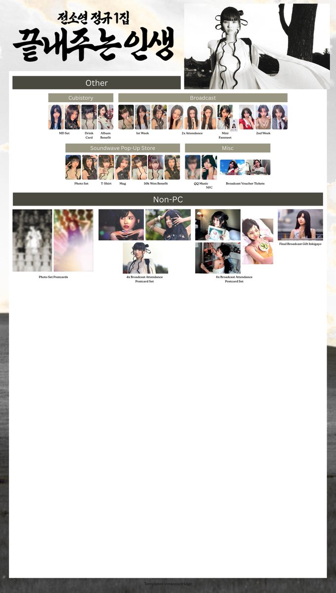 minniefr1dge's tweet photo. Soyeon 1st Full Solo Album [What a Wonderful Life] Full Photocard Template
album cards complete!! mp reveal and fixed + added broadcast postcards

hq: drive in bio
#GIDLE #G_I_DLE #SOYEON #아이들 #idle #끝내주는인생 #소연 끝내주는인생 https://t.co/bMMLq9uEgv