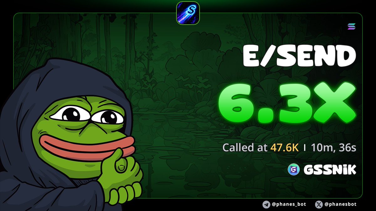 GSSNIK's tweet photo. FEamXZx6VAawJeM82Dan8gVKjEyk8Nd1xmic5Cxypump
$E/SEND https://t.co/Bhe7WvN31e