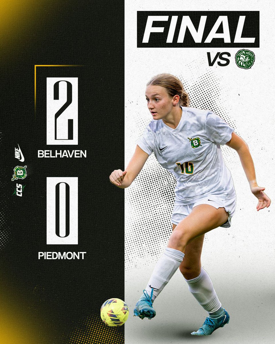 BelhavenWSoccer's tweet photo. Two straight clean sheets in Georgia

FINAL | Belhaven 2, Piedmont 0

#GoGreen https://t.co/c2aQgGnA8V