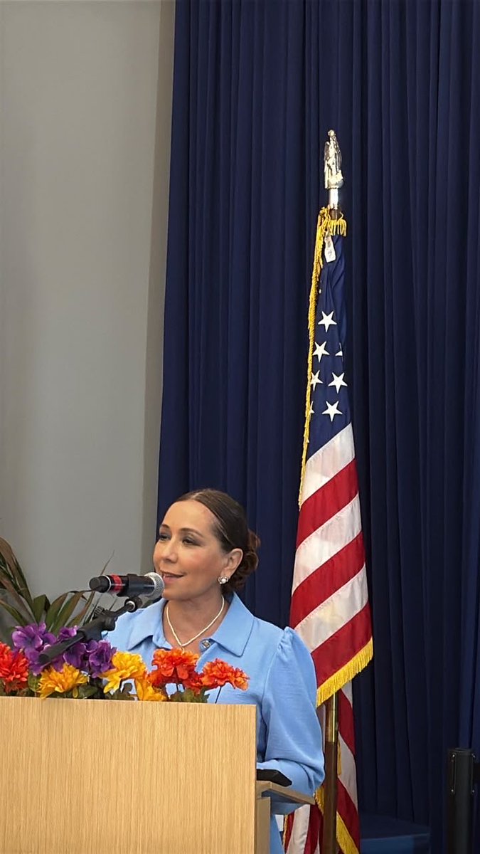 nenaorantes's tweet photo. I am honored by the distinguished invitation from Commissioner Rodney Ellis’s office to participate in the "Hispanic Heritage Celebration event. It was a true privilege to witness the official unveiling of the mobile bus monument dedicated to honoring the memory of Vicente Guerre https://t.co/dv8fx6ZA7j