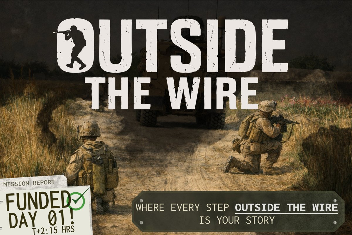 FeedMultiverse's tweet photo. 593% funded on the Outside the Wire kickstarter... we're almost at that 60k stretch goal! https://t.co/nhzlB8WTtF