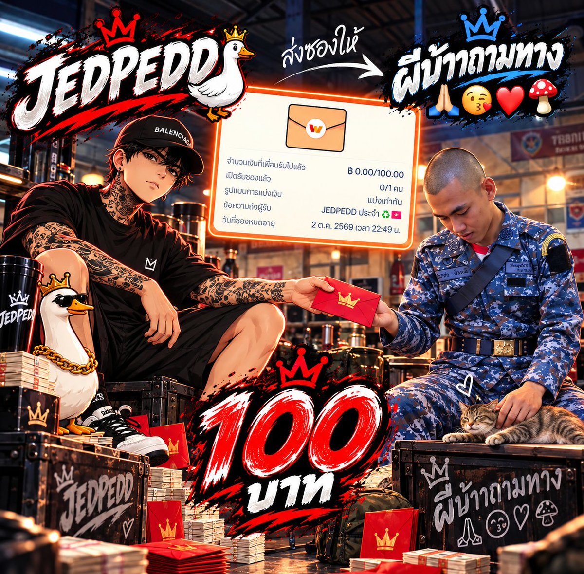 Jedped_Gaming's tweet photo. รีประจำ ♻️🔥 https://t.co/VMXHhn3jLn
