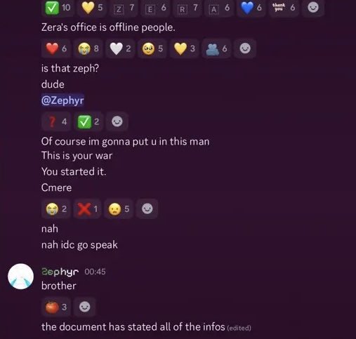 zennerzs's tweet photo. not to mention they put Zeph on blast?? for the server to jump them???  #animalhospital https://t.co/bmDyUw0lx7