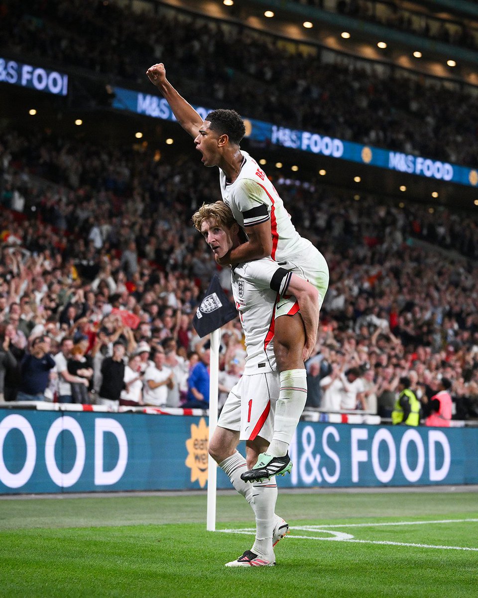 brfootball's tweet photo. Anthony Gordon and Harry Kane turn it around in four minutes for the lead against Spain 😤 https://t.co/Mnkg5Ipmpx