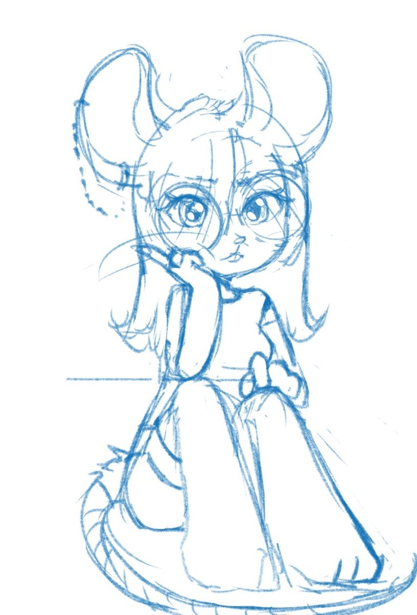 BitoEwer's tweet photo. Una ratoncita y mi hijo Koi :3
#sketch https://t.co/1qXl5yYXTt