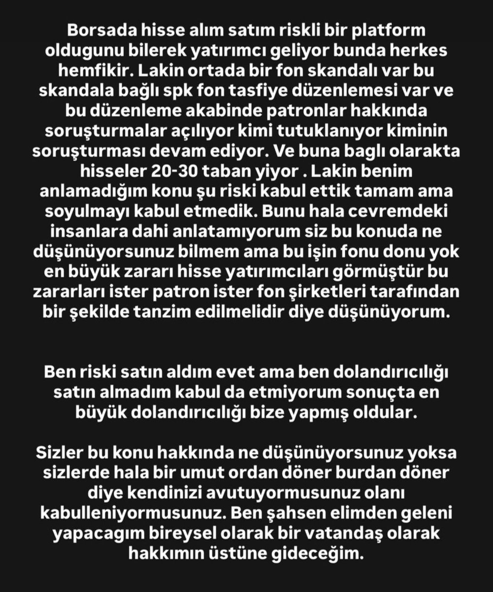 bolkan_ismail's tweet photo. #HisseMağdurlari
@spkgovtr 
@HMBakanligi 
@memetsimsek 
@RTErdogan
Sayın Cumhurbaşkanım
Her geçen gün hisse senetlerimiz -10 eriyor ve sermayemiz https://t.co/6ID95VvLdq