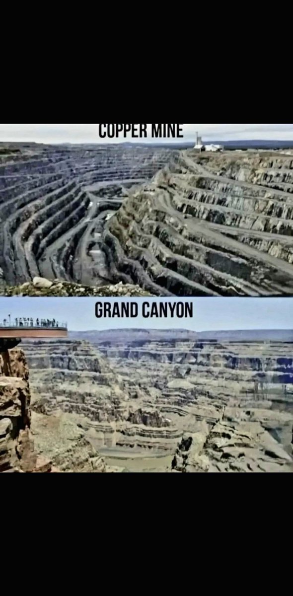 XPHOENIXDRAGON's tweet photo. 🧐 Copper Mine 🆚️ Grand Canyon https://t.co/7Nix0WRSDe