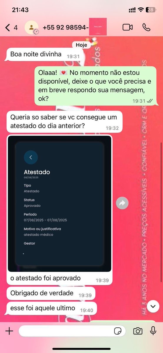 amyjovhreceitas's tweet photo. FEEDBACK✅
ATESTADOS, RECEITAS E LAUDOS MÉDICOS
#atestado
#receita #venvanse #sertralina #ozempic #ritalina #laudo https://t.co/eee9LF8kSz