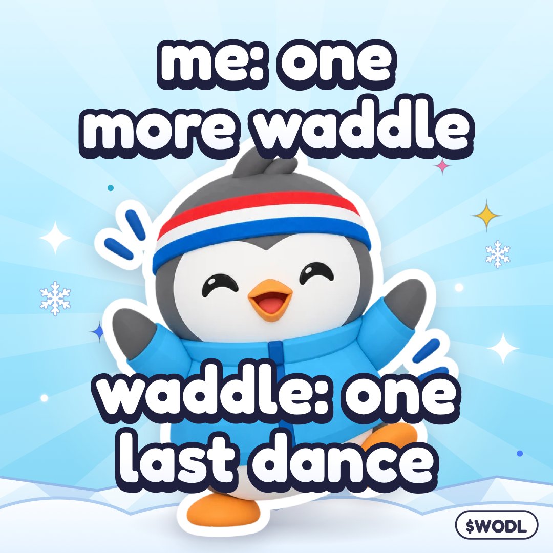 monemetricsx's tweet photo. say something nice about my meme and help me buy more WODL 🐧 https://t.co/wqB6Zs1oX7