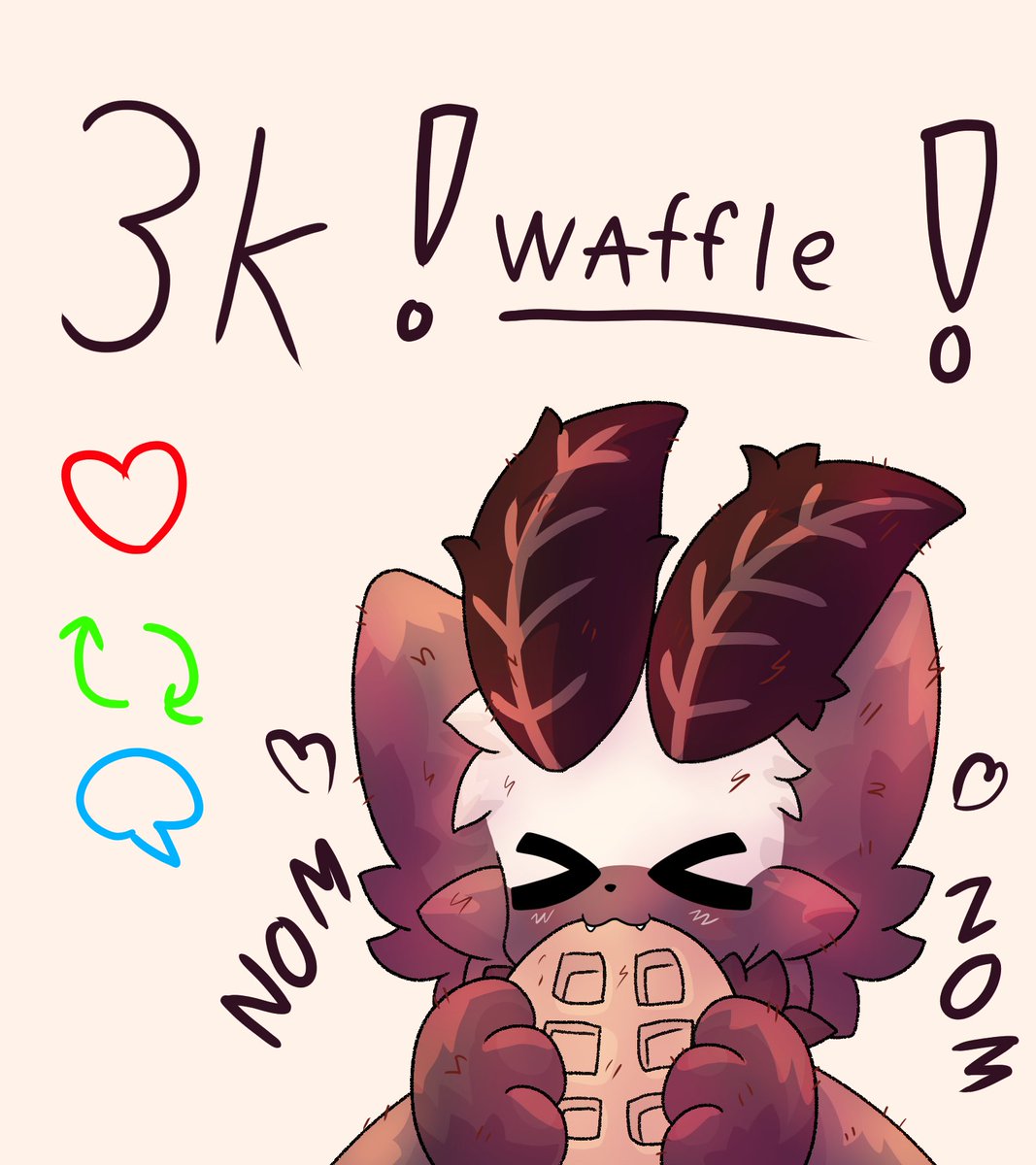 Tailed_Tank's tweet photo. 🤎thankie for 3k yaay q(≧▽≦q)
- art raffle for 3 winners

- like and repost blah blah blah
- comment with your ref sheet (sfw pls)
- follow (optional) :P https://t.co/uGXBAS4dhA