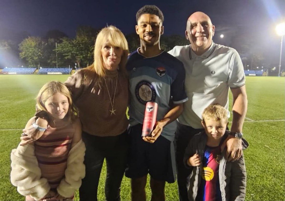 FCIsleOfMan's tweet photo. Well done to Adam Adebiyi for a well deserved MOTM after securing a hatrick!
The Railway Inn, Union Mills
#macroncup #ravens https://t.co/v8ogwGcUAN
