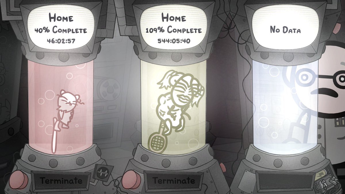 Puyasma's tweet photo. ALL ACHIEVEMENTS AND 109% SAVE FILE MEWGENICS!!!! I would like to thank Power Up and First Strike https://t.co/TEZA5o1RI0