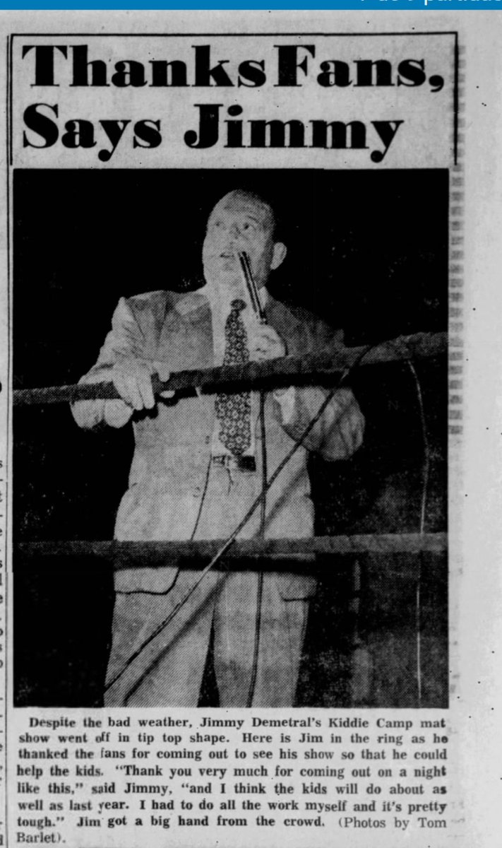 Marcos_editor_0's tweet photo. The Capital Times
Madison, Wisconsin · Quinta-feira, 9 de julho de 1959
Jeanette Collins vs Mae Matson 
#Wrestling #MaeMatson #LadyWrestlers #JeanetteCollins https://t.co/AgvsUVCgLr