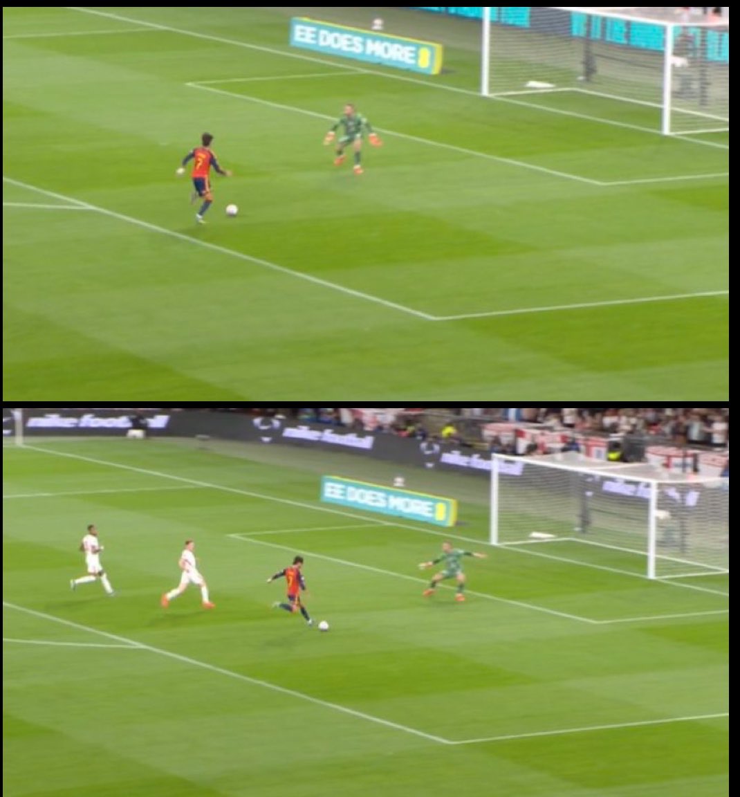 FCB_nenn's tweet photo. “Otra vez la línea alta de Flick, así es imposible ganar partidos grandes” https://t.co/6nLNDB0hLa
