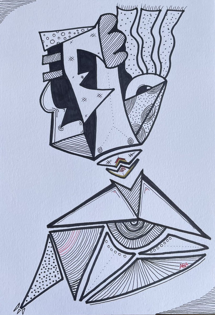 Scrawlzy's tweet photo. Having so much fun with these cubist studies. https://t.co/dZnmzHfHXQ