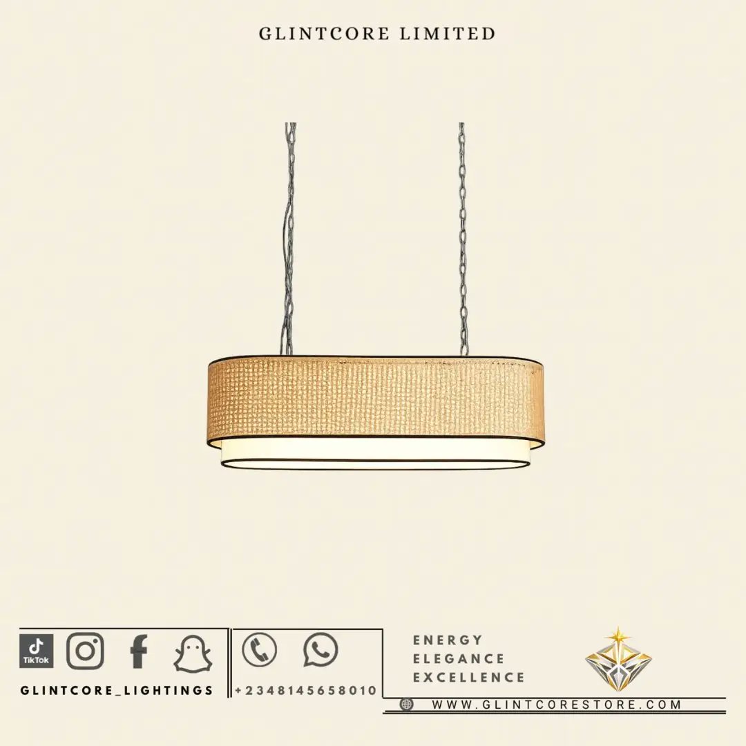 averyroberts3b1's tweet photo. Modern Woven Rattan Pendant Light

Add warmth and natural elegance to your space with this beautifully crafted pendant light. Its refined cylindrical design, soft glow, and natural texture create a sophisticated statement. Perfect for dining areas, https://t.co/GwzzSRYH9F