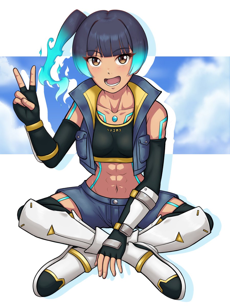 ememtrp's tweet photo. Reposting my fanart of Sena
#Xenoblade https://t.co/hu0Zn8sv7R