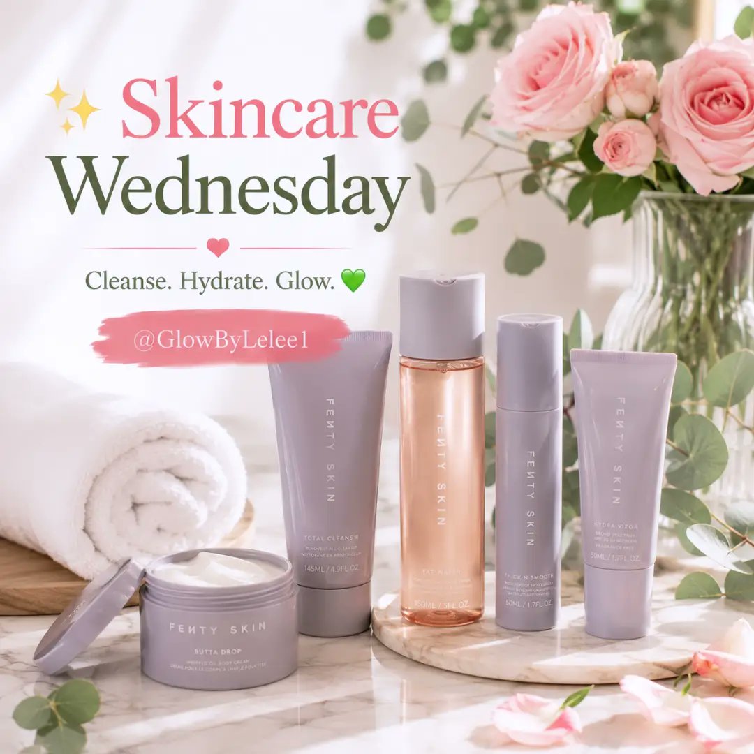 isabellabakerkh's tweet photo. Skincare Wednesday

Beautiful skin starts with simple, consistent habits. Cleanse, hydrate, and protect. Take a few minutes today to care for yourself. Follow GlowByLelee1 for more skincare, wellness, and healthy lifestyle tips! https://t.co/YRPQPXtjjX