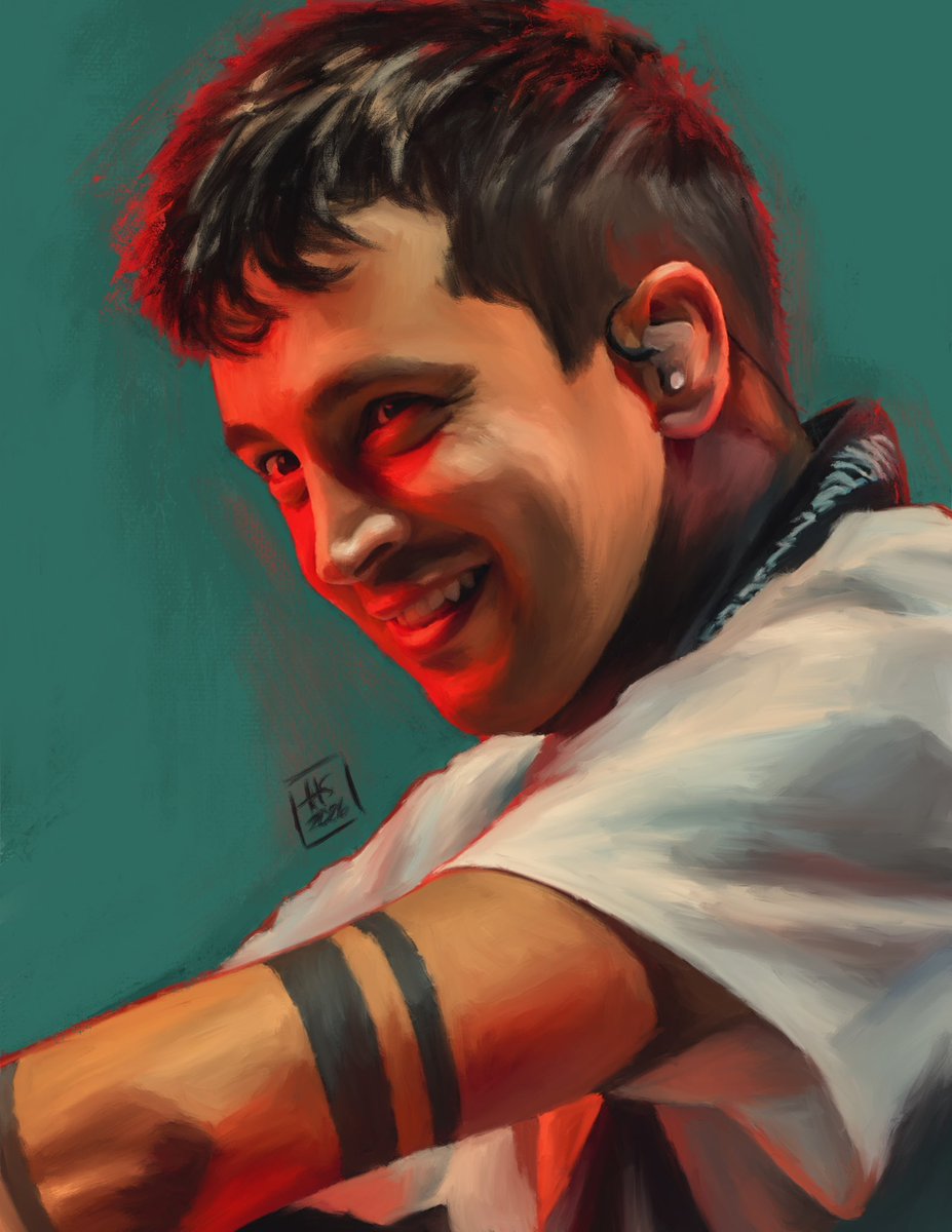 Haven2131's tweet photo. New oil/acrylic drawing of @tylerrjoseph 

#twentyonepilots #cliqueart #tylerjoseph #drawing https://t.co/JTlA8ZGdmL
